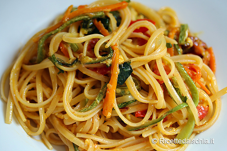 Carbonara vegetariana con carote e zucchine | Ricette da ...