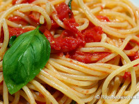 Spaghetti al filetto di pomodoro