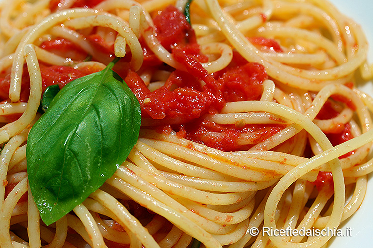 Spaghetti al filetto di pomodoro