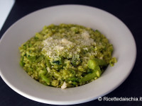 Risotto zafferano e broccolo romano