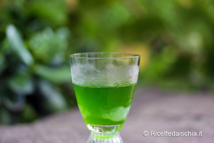 Liquore alla menta fatto in casa