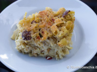 Pasta e cavolfiore al forno con la scamorza