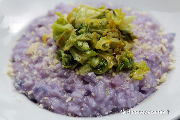 Risotto al cavolo rosso