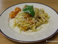 Spaghetti ai pomodorini gialli