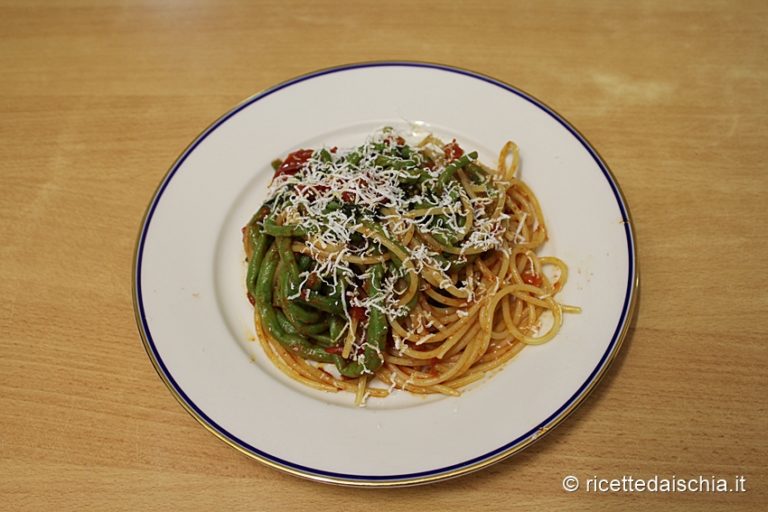 Spaghetti con i fagiolini