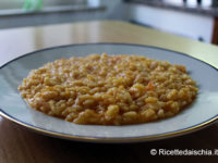 Risotto zucca e gamberetti